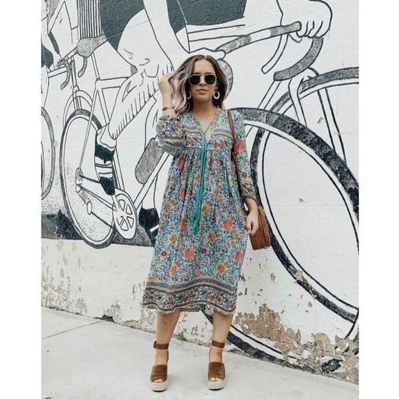 Marc Fisher Alida Espadrille Platform Wedge Natural  Brown Sandal Size 11 - Picture 3 of 16